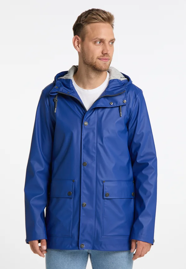 Regenjacke / wasserabweisende Jacke - königsblau