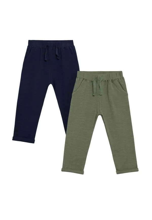 REGULAR FIT - 2-PACK - Jogginghose - green