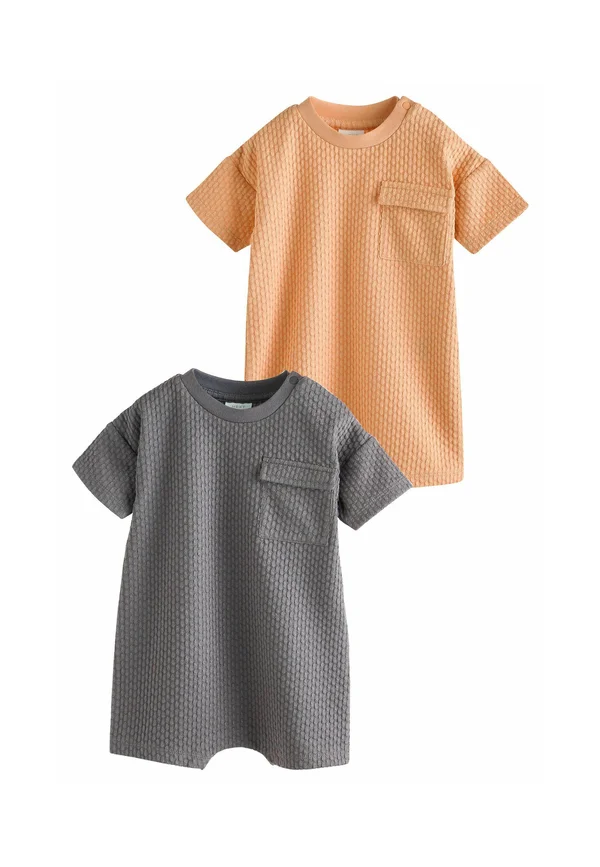 REGULAR FIT - 2 PACK  - Jumpsuit - orange grey