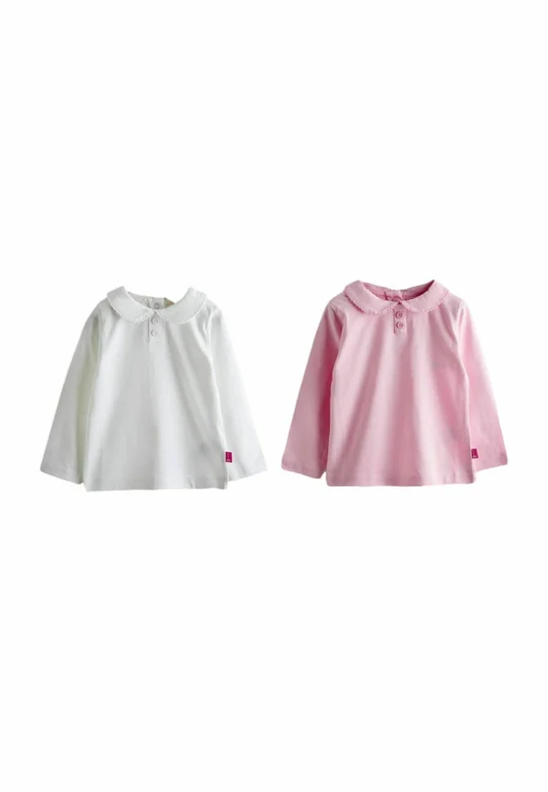 REGULAR FIT 2 PACK PLAIN PETER PAN  - Langarmshirt - pink