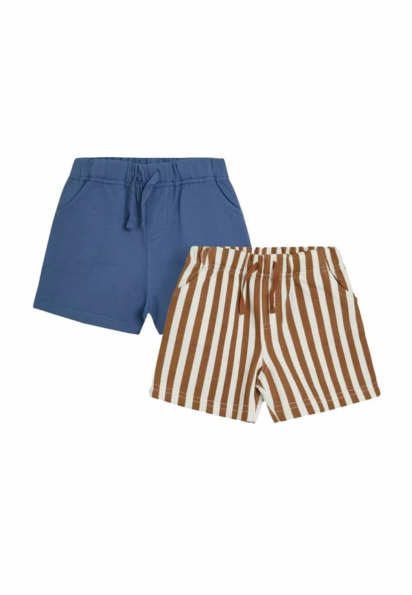 REGULAR FIT - 2-PACK  - Shorts - mustard blue