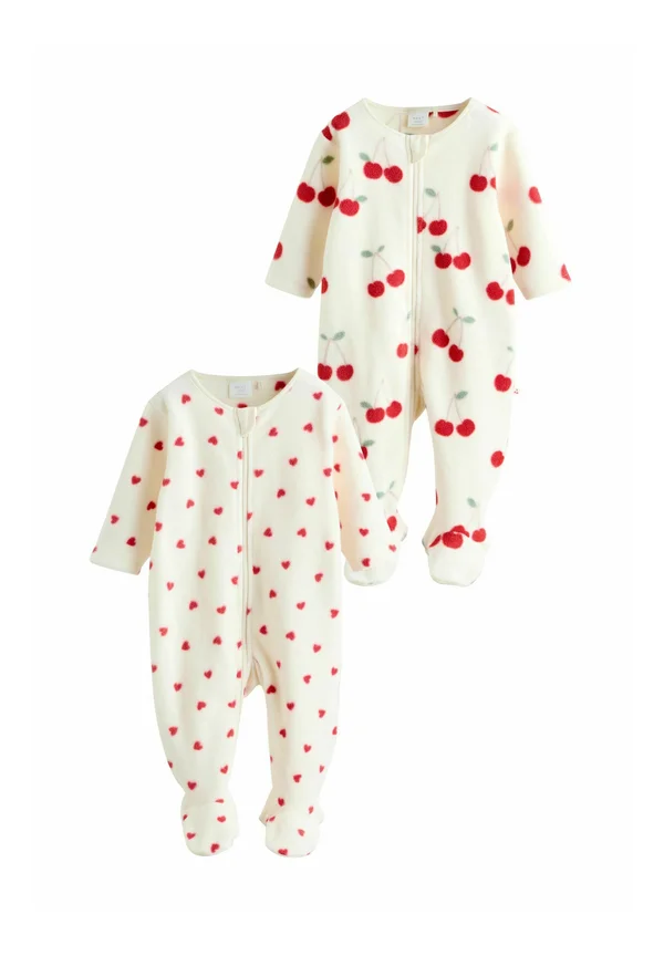 REGULAR FIT -  2 PACK - Strampler - red