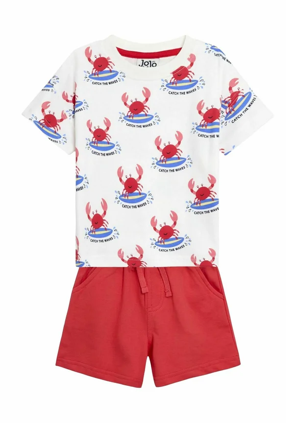 REGULAR FIT 2 PIECE SET - Jogginghose - ecru crab