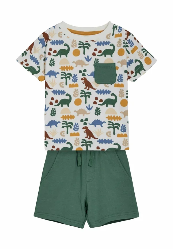 REGULAR FIT 2 PIECE SET - Jogginghose - khaki dino