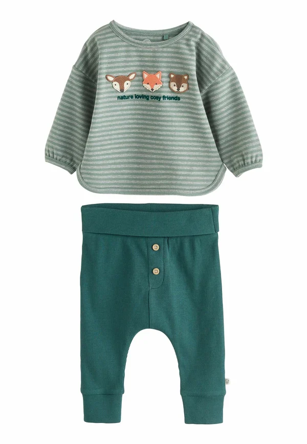 REGULAR FIT - 2 PIECE SET - Sweatshirt - green character