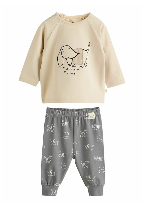 REGULAR FIT - 2 PIECE SET - Sweatshirt - monochrome dog