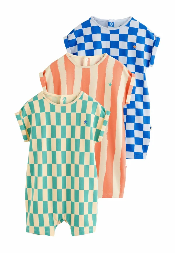 REGULAR FIT 3 PACK - Jumpsuit - bright checkerboard