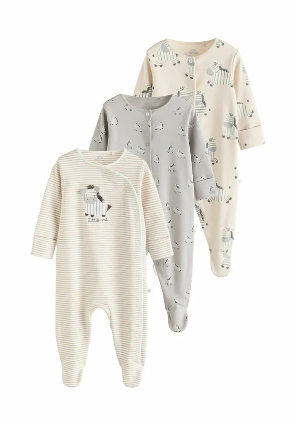 REGULAR FIT - 3 PACK  - Strampler - grey