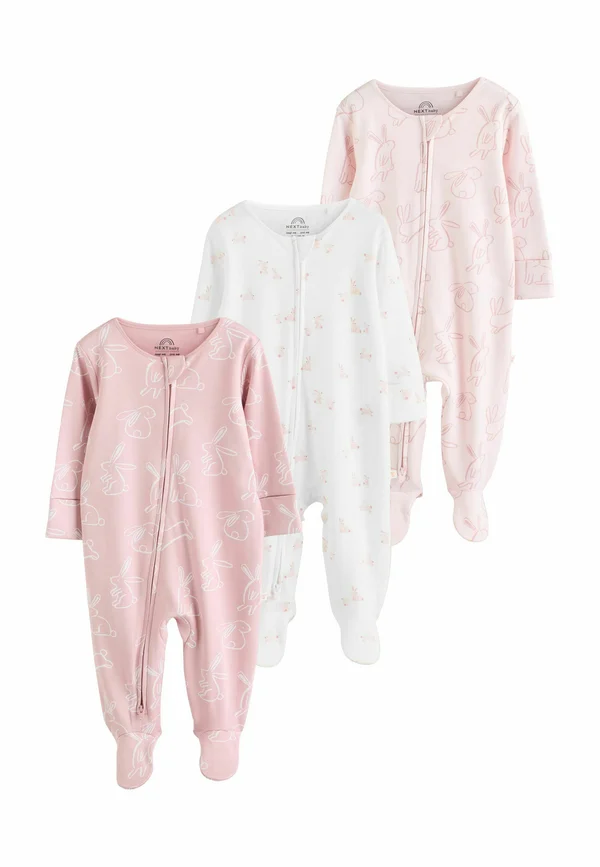 REGULAR FIT  3 PACK   - Strampler - pink bunny