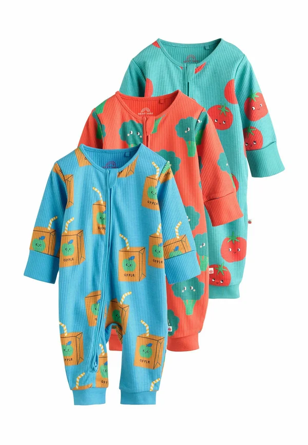 REGULAR FIT - 3 PACK - Strampler - teal blue