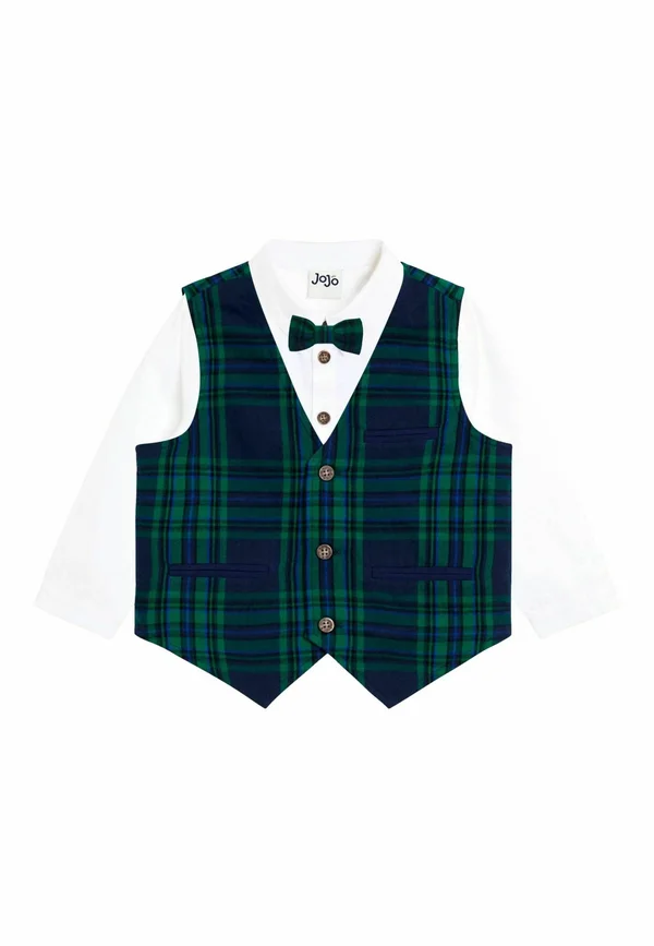 REGULAR FIT - 3-PIECE BOW - Anzugweste - navy blue