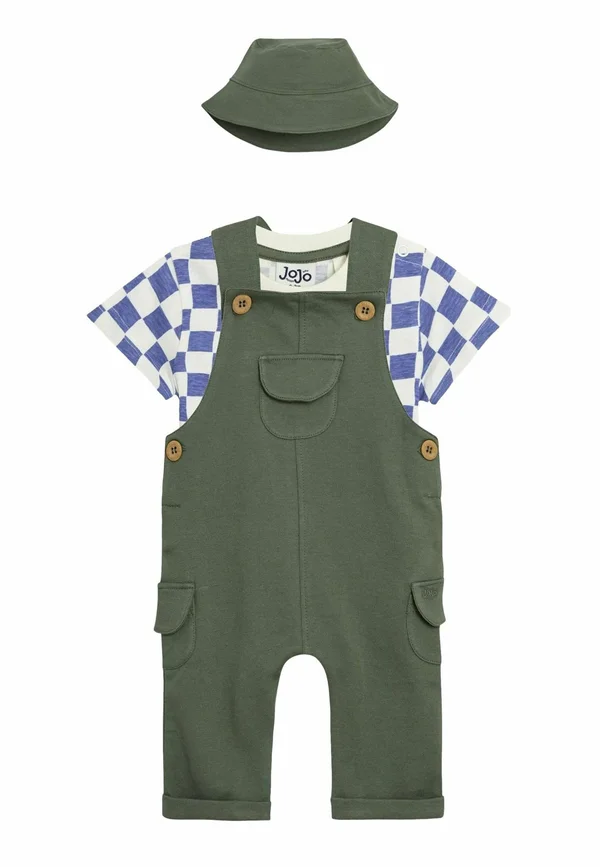 REGULAR FIT - 3-PIECE SET  - Hut - khaki