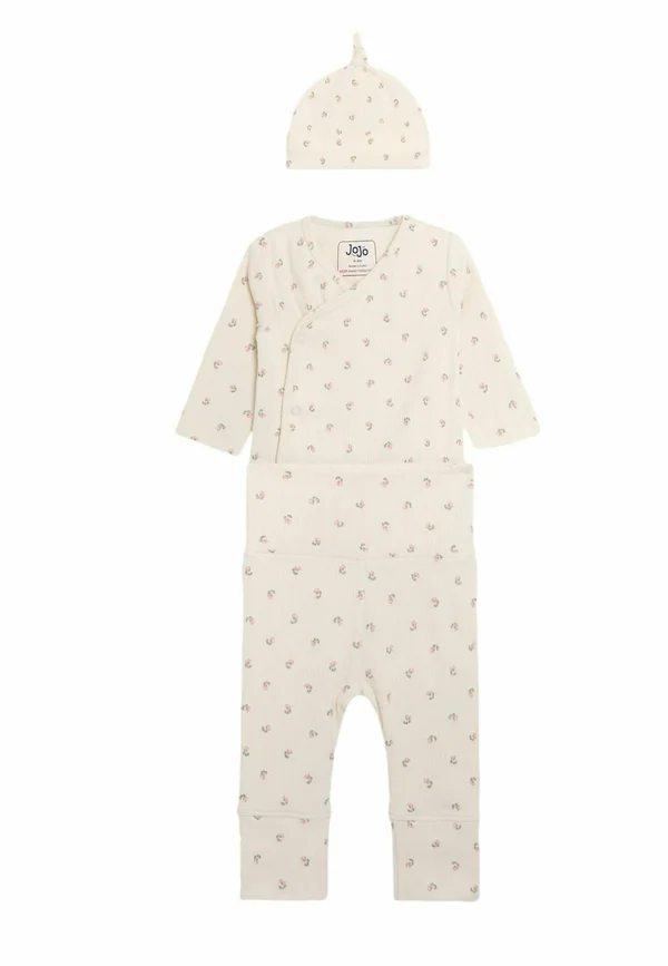 REGULAR FIT - 3-PIECE SET - Mütze - natural