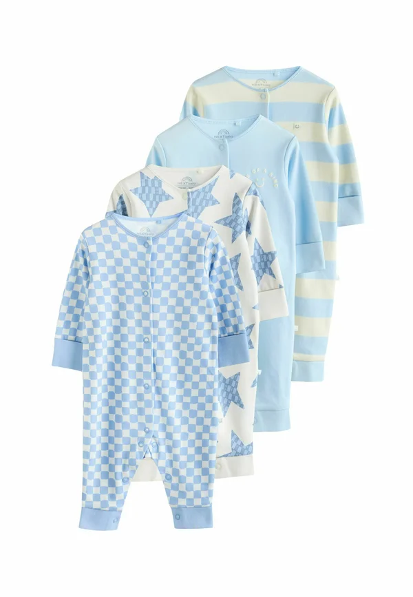 REGULAR FIT - 4 PACK  - Strampler - blue
