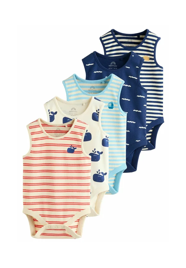 REGULAR FIT - 5 PACK - Body - blue red stripe nautical