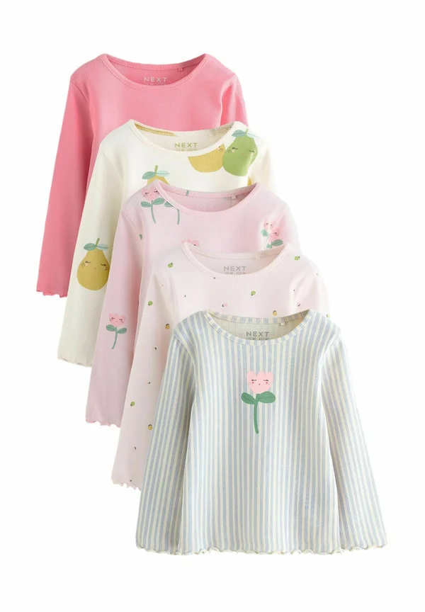 REGULAR FIT - 5 PACK - Langarmshirt - light pink