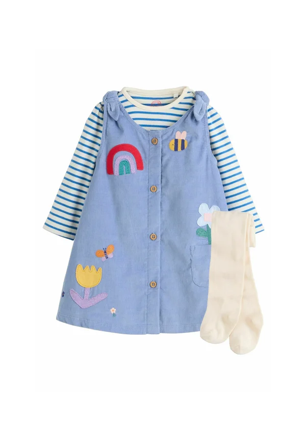 REGULAR FIT-AND PINAFORE WITH SET - Blusenkleid - blue character