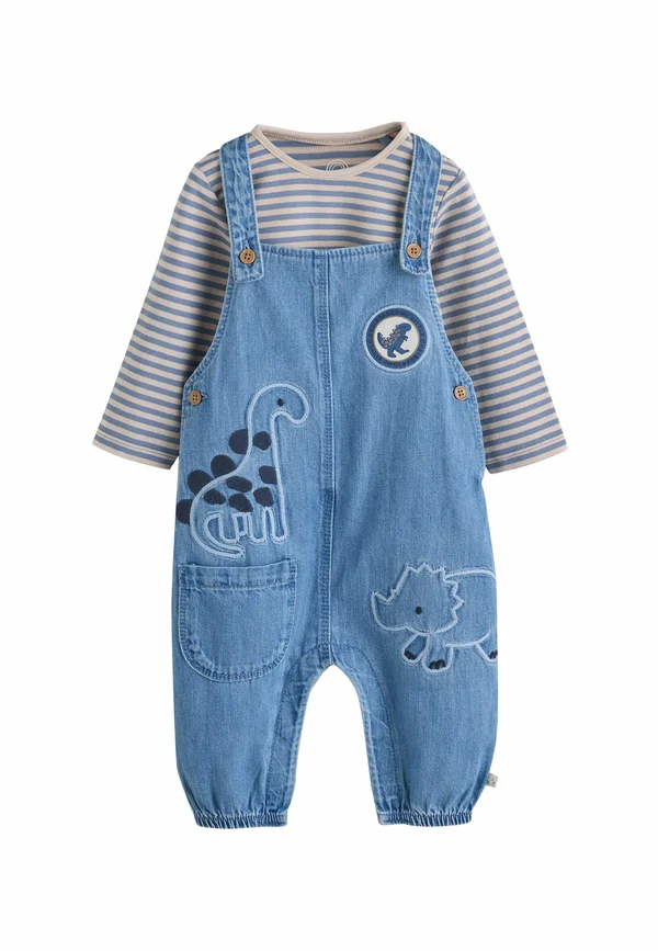REGULAR FIT AND SET - Body - blue dinosaur