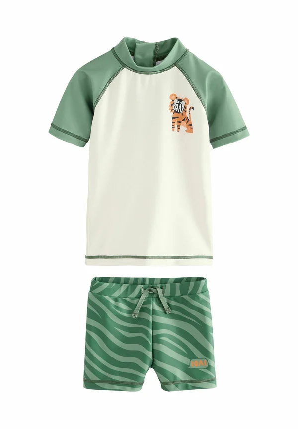 REGULAR FIT-AND STRETCH SET - Badeanzug - khaki green