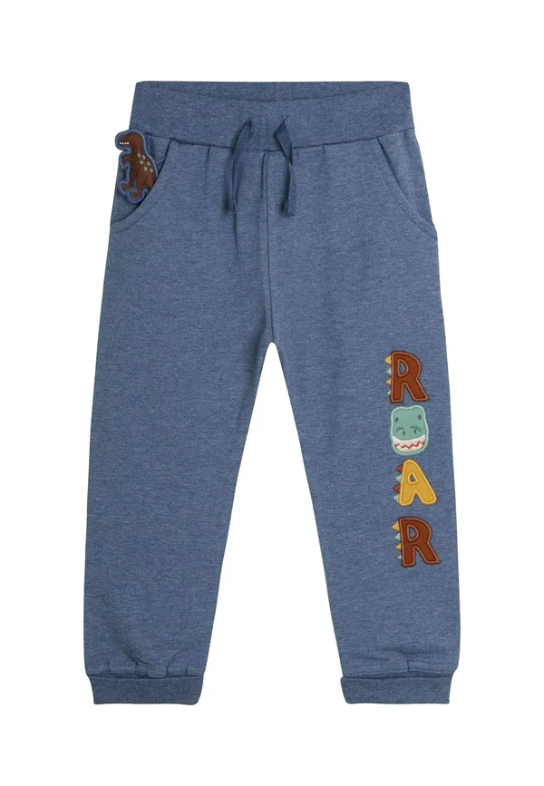 REGULAR FIT -  APPLIQUÉ JOGGERS  - Jogginghose - blue dino