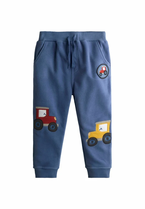 REGULAR FIT APPLIQUÉ JOGGERS   - Jogginghose - blue tractor