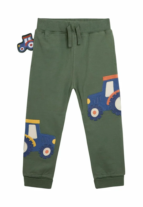 REGULAR FIT -  APPLIQUÉ JOGGERS  - Jogginghose - khaki tractor
