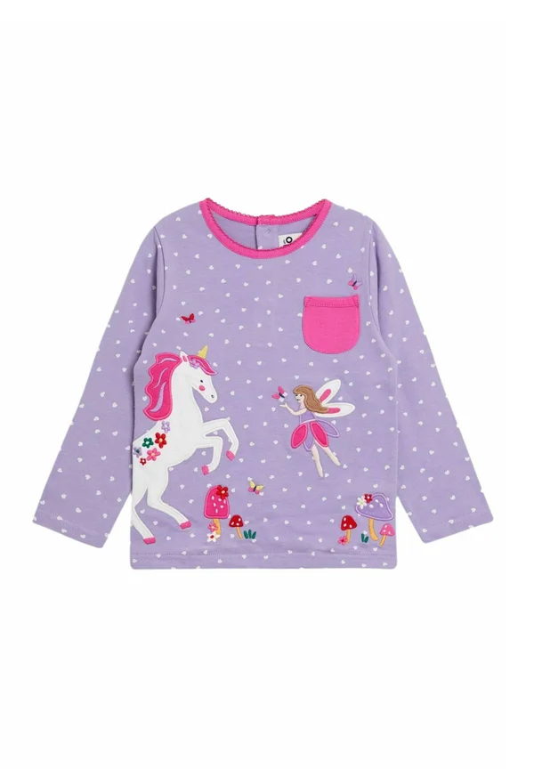 REGULAR FIT - APPLIQUÉ - Langarmshirt - purple