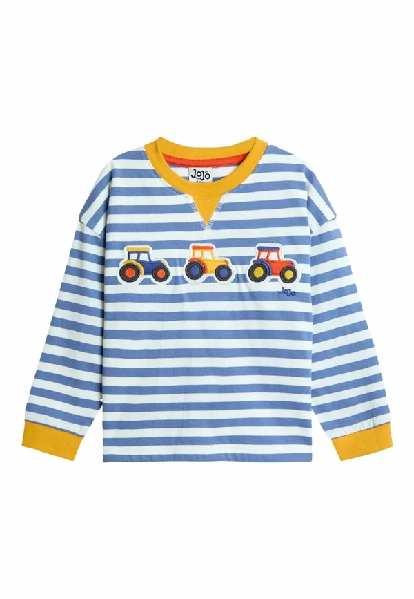 REGULAR FIT - APPLIQUÉ MOTIF  - Langarmshirt - blue