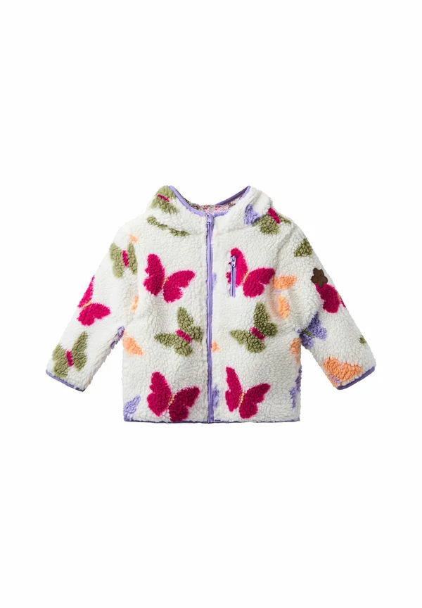 REGULAR FIT - APPLIQUÉ REVERSIBLE - Fleecejacke - purple