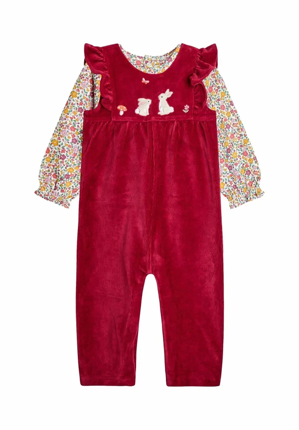 REGULAR FIT -APPLIQUE SET - Bluse - red light