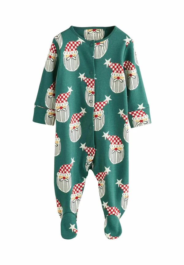 REGULAR FIT - BABY CHRISTMAS  - Strampler - green santa