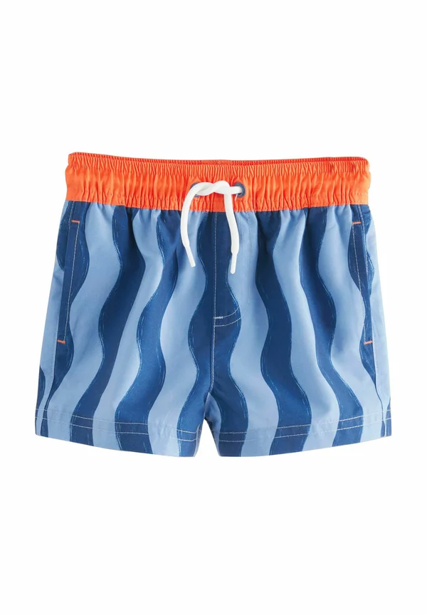REGULAR FIT - Badeshorts - blue stripe