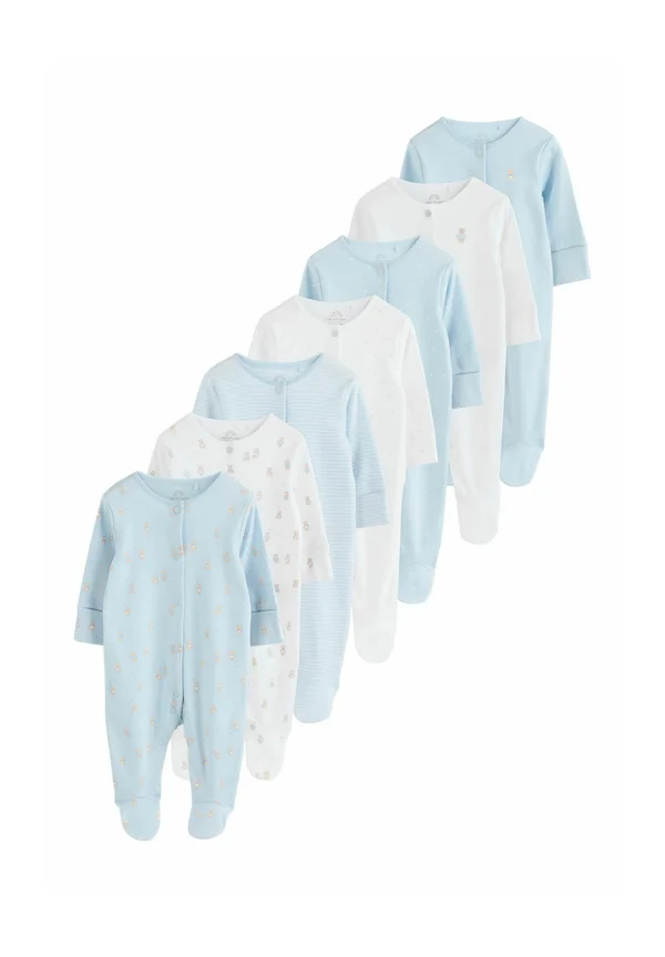 REGULAR FIT - BEAR 7 PACK - Strampler - blue