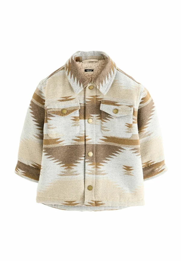 REGULAR FIT - Übergangsjacke - grey brown