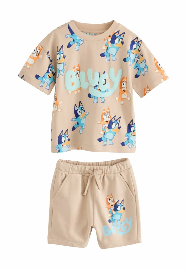 REGULAR FIT - BLUE ALL-OVER-PRINT SET - Jogginghose - neutral