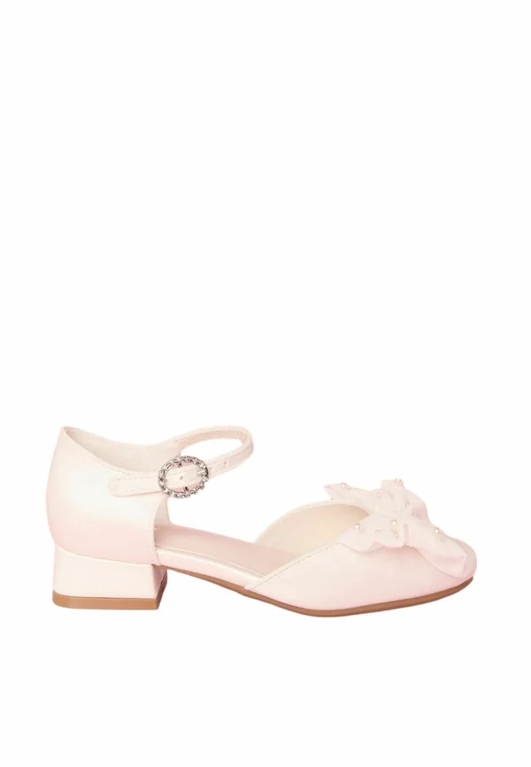REGULAR FIT - BOW FLOWER - Riemchenballerina - white