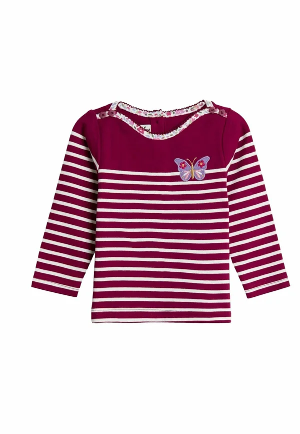 REGULAR FIT - BRETON - Langarmshirt - red