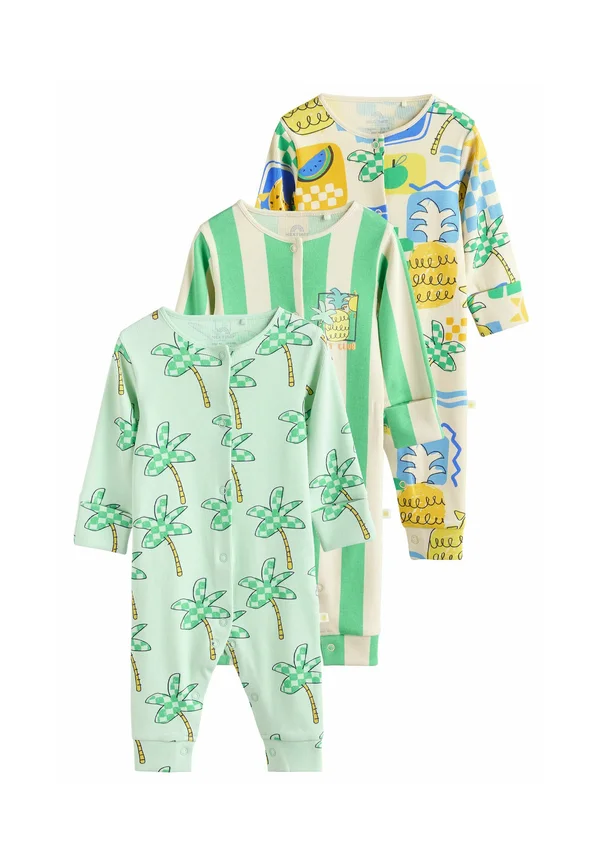 REGULAR FIT - BRIGHT PINEAPPLE  3 PACK - Pyjama - green