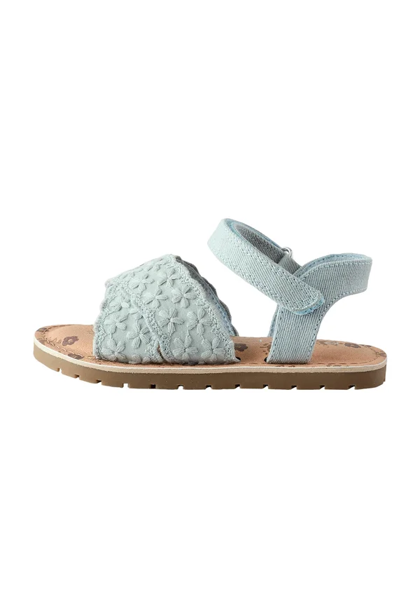 REGULAR FIT - BRODERIE  - Riemensandalette - blue