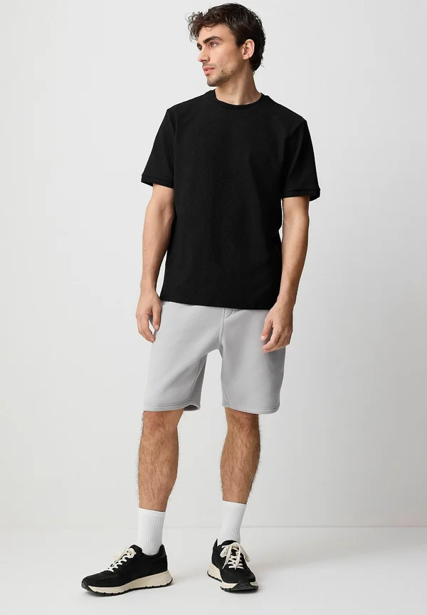 REGULAR FIT - BRUSHED ZIP POCKET - Jogginghose - grey