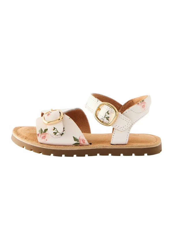 REGULAR FIT - BUCKLE TOUCH FASTENING  - Lauflernschuh - white floral