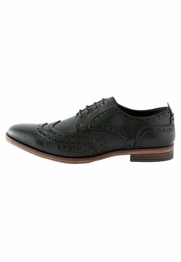 REGULAR FIT - Business-Schnürer - black