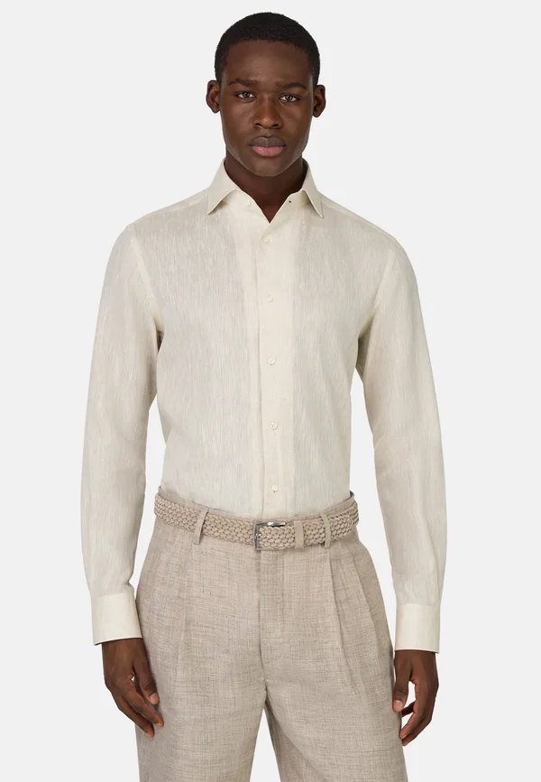 REGULAR FIT  - Businesshemd - sand