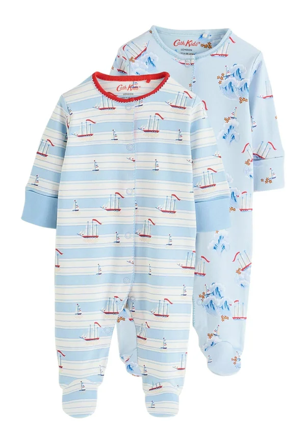 REGULAR FIT - CATH KIDSTON 2 PACK  - Strampler - blue white nautical