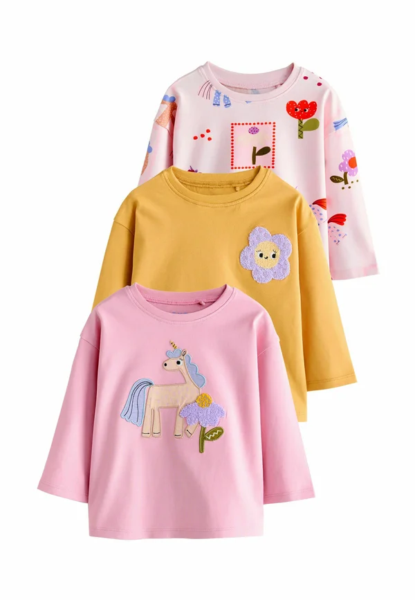 REGULAR FIT - CHARACTER 3 PACK  - Langarmshirt - unicorn