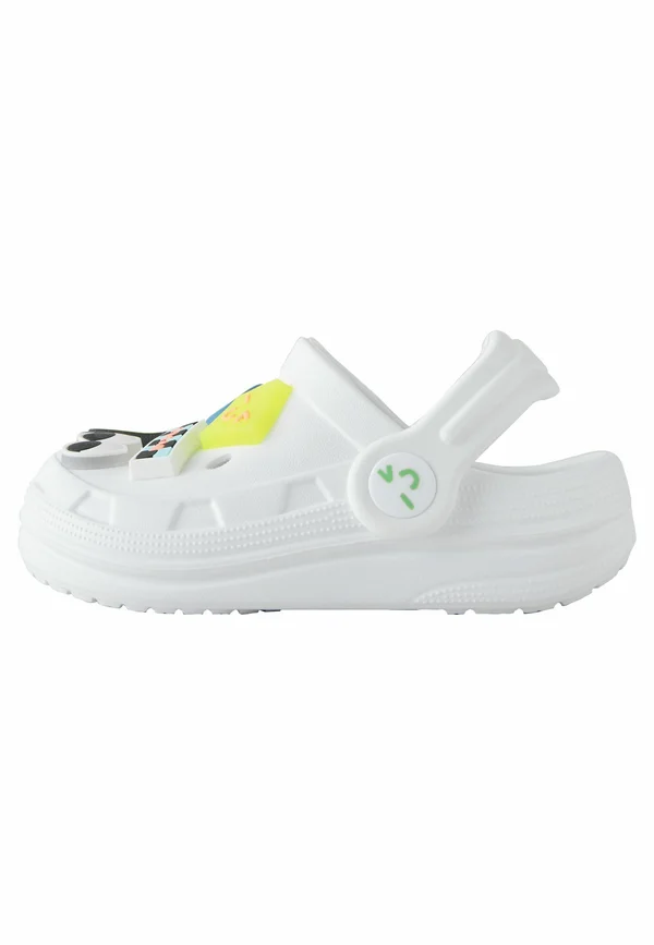 REGULAR FIT CHARACTER WITH BACKSTRAP - Clogs - white happy face