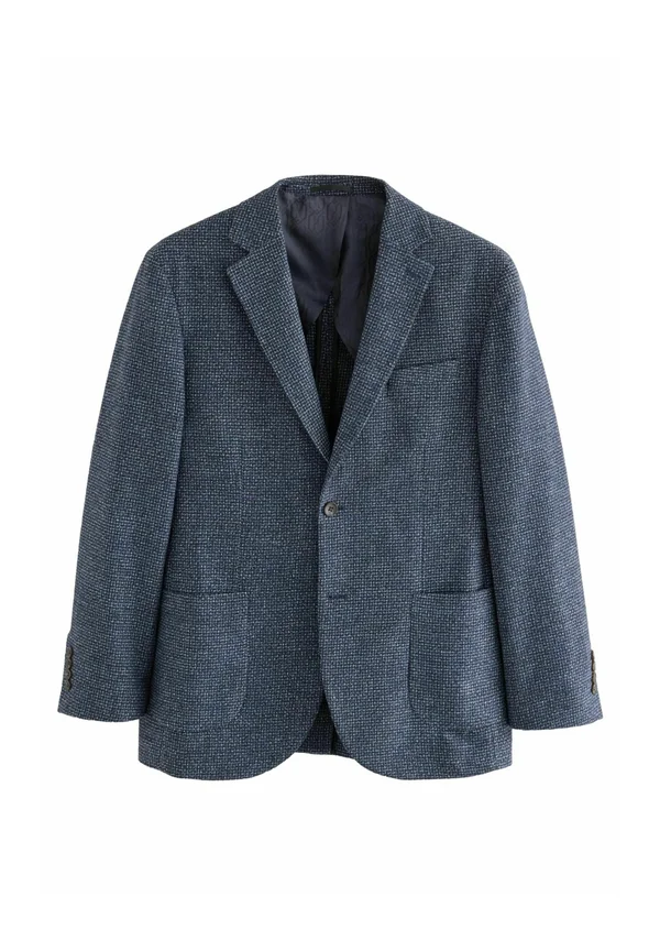 REGULAR FIT CHECK  - Sakko - navy blue
