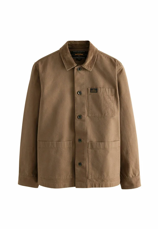 REGULAR FIT - CHORE  - Leichte Jacke - tan grey