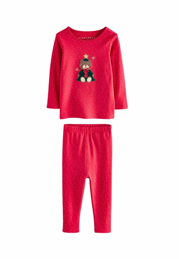 REGULAR FIT - CHRISTMAS SET - Nachtwäsche Set - red bear
