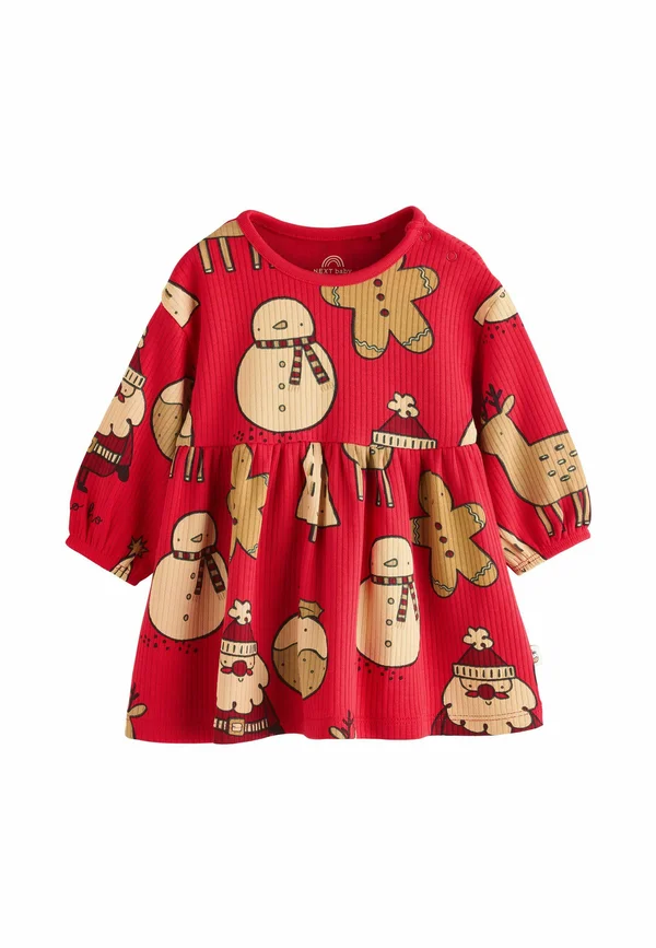 REGULAR FIT - CHRISTMAS  - Strickkleid - red character